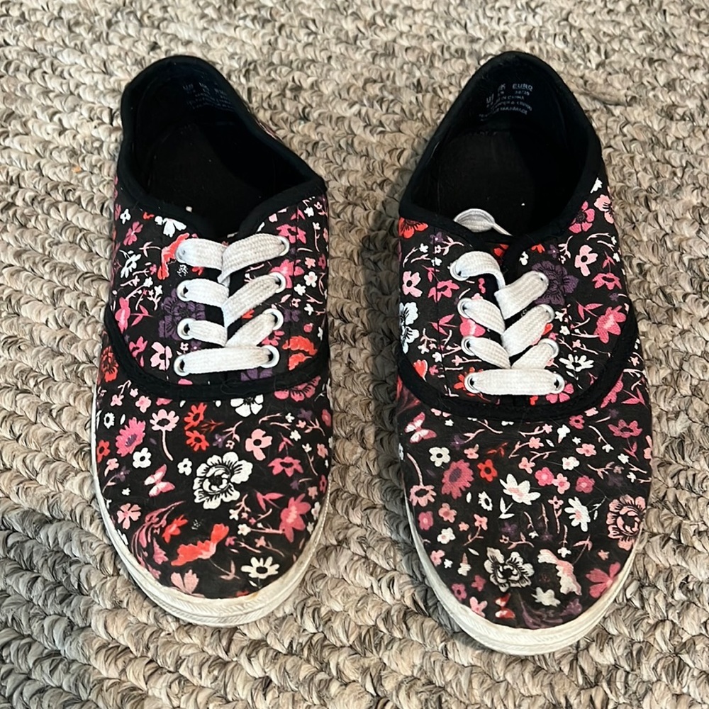 Floral sneakers